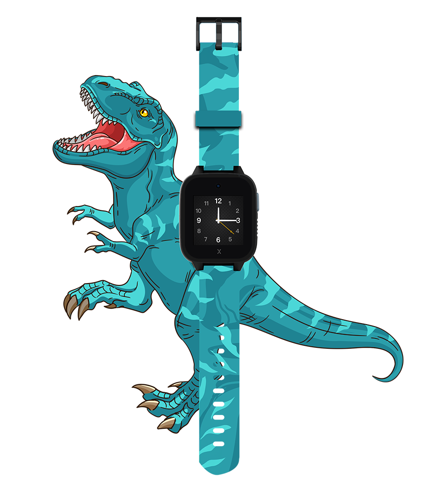 Türkisfarbener Dinosauerier Armband (XGO3)