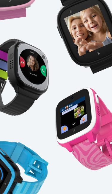 Xplora X6Play GPS Uhren für Kinder in verschiedenen Farben – sichere Smartwatches für Kinder mit Anruffunktion und Schrittzähler